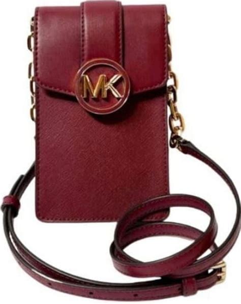 michael kors crossbody envelope red iphone|Logo Smartphone Crossbody Bag .